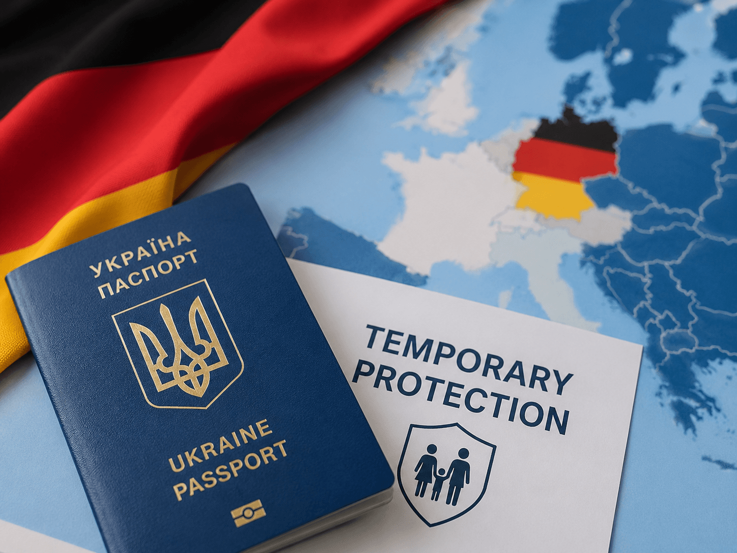 Чи можна отримати тимчасовий захист у Німеччині після перебування в іншій країні ЄС